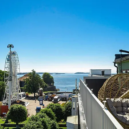 Apartment 360 View Penthouse L Office L 60 Sqm Balcony Kristiansand