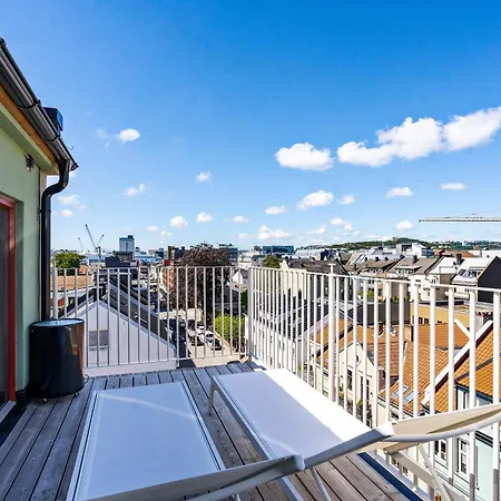 Apartment 360 View Penthouse L Office L 60 Sqm Balcony Kristiansand