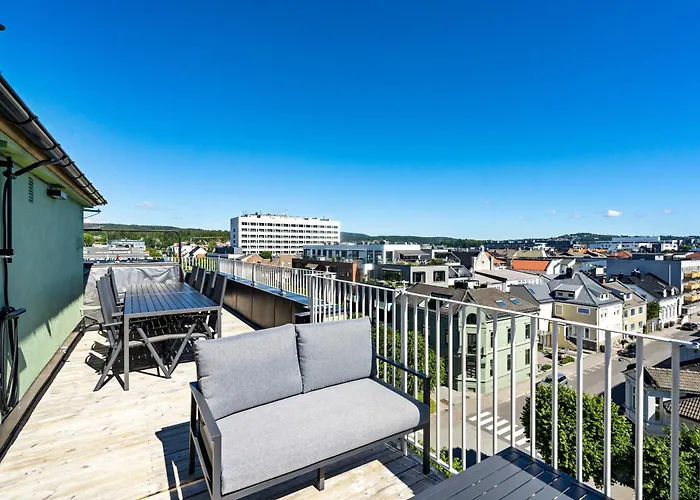 Апартаменты 360 View Penthouse L Office L 60 Sqm Balcony Кристиансанд